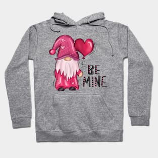 Be Mine Gnome Valentine's Day Girlfriend Hoodie